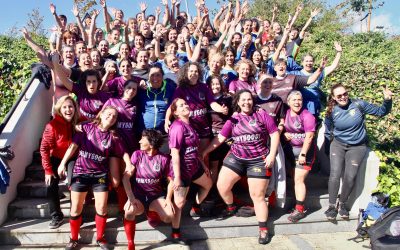 La emoción del rugby femenino +35 en Madrid